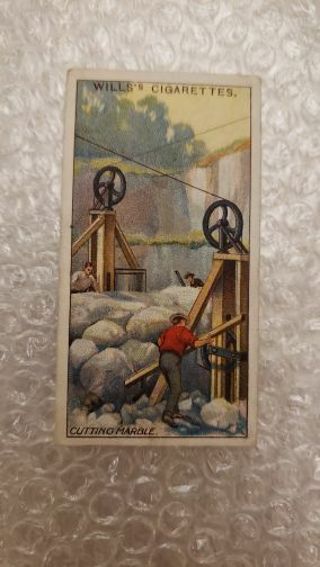 1916 WD & HO Wills “MINING” card's 107 year old  card !