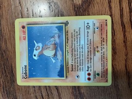 Pokemon Jungle Set Cubone 50/64 #1