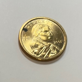 Sacagawea Golden Dollar Coin!