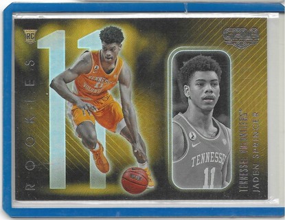 Jaden Springer 2021-22 Chronicles Draft Gala #200 Rookie Card