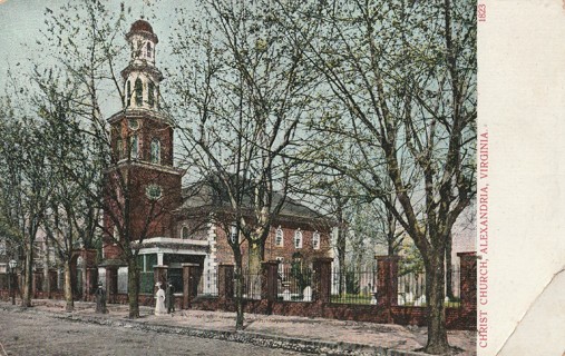 Vintage Unused Postcard: d: Christ Church, Alexandria, VA