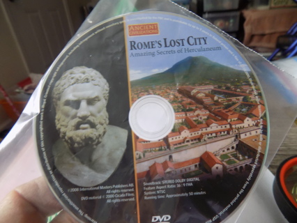 Ancient Civilization Romes Lost City Amazing secrets of Hercalanenon DVD