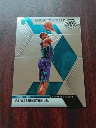 PJ Washington *Rookie 2019-20 Mosaic Basketball #278