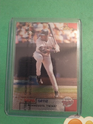 david ortiz baseball card free shipping