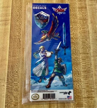 *New* Nintendo - The Legend of Zelda: Skyward Sword HD Tech Decals BRAND NEW