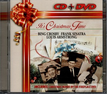 It's Christmas Time - CD by Bing Crosby / Frank Sinatra / Louis Armstrong + Bonus DVD