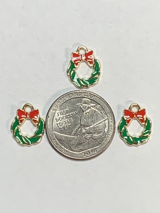 CHRISTMAS CHARMS~#34~SET OF 3 CHARMS~FREE SHIPPING!