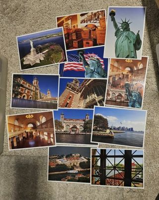 12 Unused Ellis Island Postcards