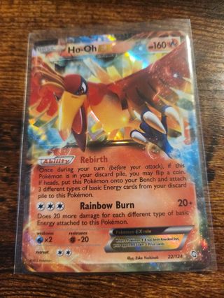 Pokemon Ho-Oh EX 22/124