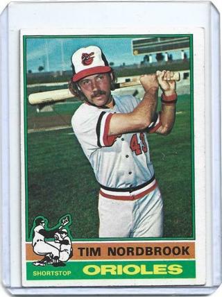 1976 TOPPS TIM NORDBROOK CARD