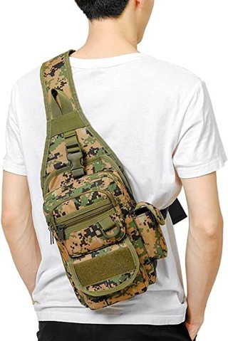 Tactical Military Chest Sling Backpack