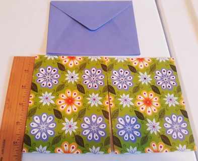 2 Floral Notecards (with Envelopes)