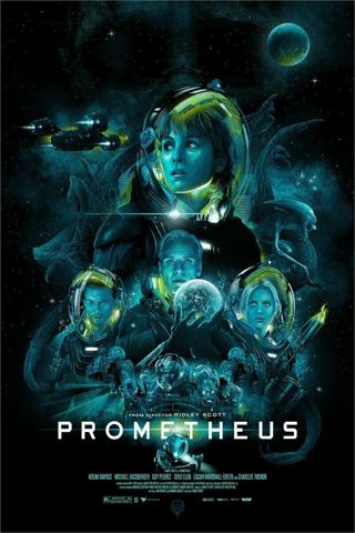 Sale ! "Prometheus" HD-"Vudu or Movies Anywhere" Digital Movie Code 