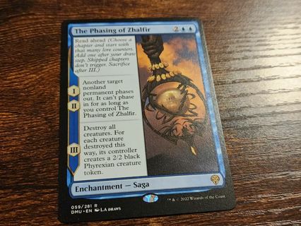 Magic the gathering mtg The Phasing of Zhalfir rare card Dominaria United