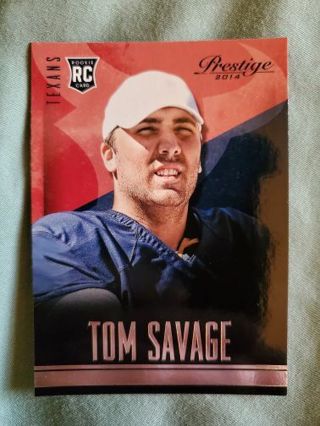 2014 Panini Prestige Rookie Tom Savage