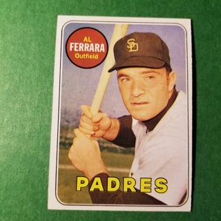 1969 - TOPPS BASEBALL CARD NO. 452 - AL FERRARA - PADRES