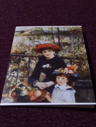 RENOIR Notecard - Two Sisters (On the Terrace), 1881