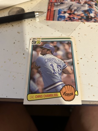 1983 donruss chris chambliss