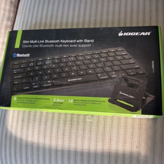 Wireless Keyboard NEW ! Iogear Slim Multi-Link Bluetooth Keyboard