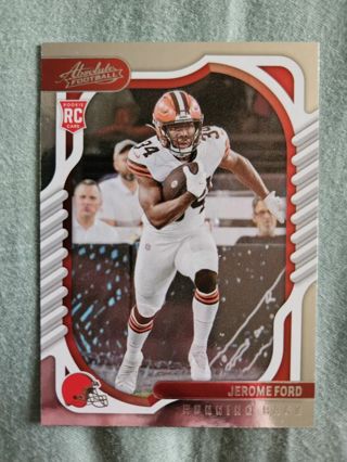 2022 Panini Absolute Rookie Jerome Ford