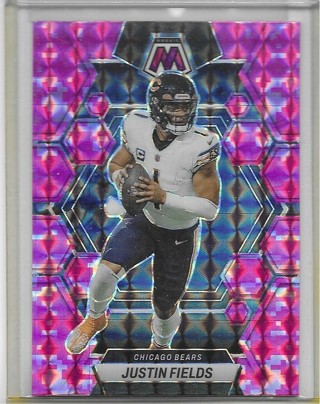 Justin Fields 2023 Mosaic Mosaic Camo Pink #33