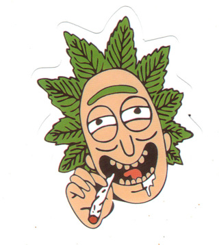 5 Random Marijuana/Weed/Stoner Related Stickers