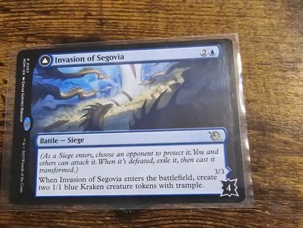 Magic the gathering mtg Invasion of Segovia rare card March of the machine