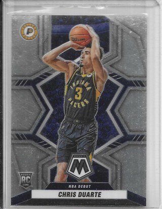 Chris Duarte 2021-22 Mosaic #270 Rookie Card