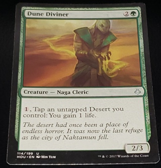 MTG ✨ Dune Diviner - (U) 114/199 Hour of Devastation (HOU) ✨ Magic the Gathering (2017)