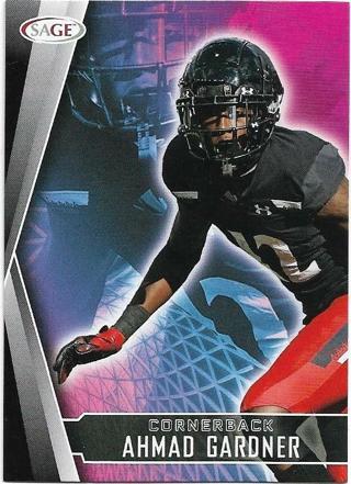 2022 SAGE AHMAD GARDNER ROOKIE CARD