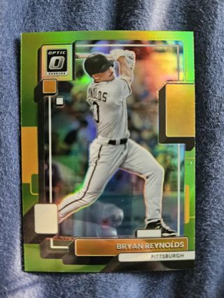 2022 Donruss Optic Lime Green Bryan Reynolds