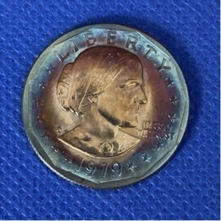 1979 D Susan B Anthony-unbelievable toning