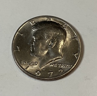 1972 Half Dollar 50c Coin *  Nice!