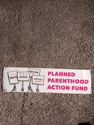Planned Parenthood Action  Fund Sticker 