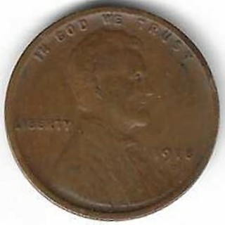 1918-D Lincoln Wheat Penny 