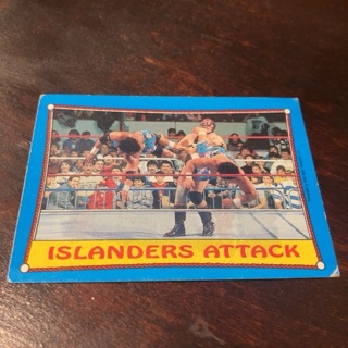 1987 Topps WWF - [Base] #30 Islanders Attack