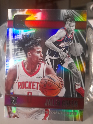 Rookie 2021 Jalen Green Houston Rockets Chronicles Foil