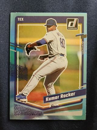 2023 Donruss Holo Carolina Blue Kumar Rocker