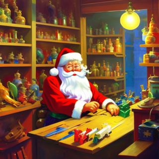 Listia Digital Collectible: Santa's Workshop