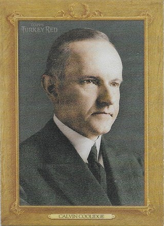 2007 Topps Turkey Red Presidents #TRP30 Calvin Coolidge