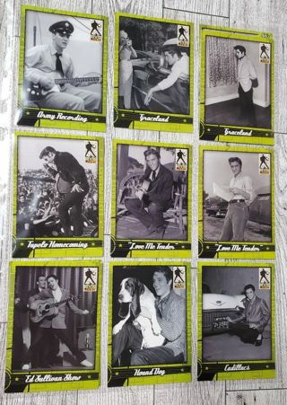 9 Elvis 2006 Cards