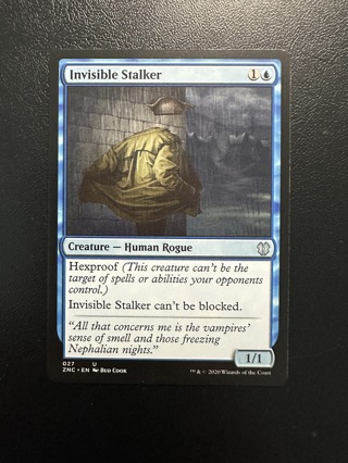 Invisible Stalker MTG Magic the Gathering ZNC NM Card