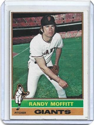 1976 TOPPS RANDY MOFFITT CARD