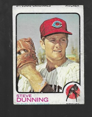 1973 TOPPS STEVE DUNNING #53