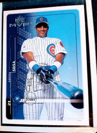 1999 Upper Deck MVP Baseball Card #39 Sammy Sosa