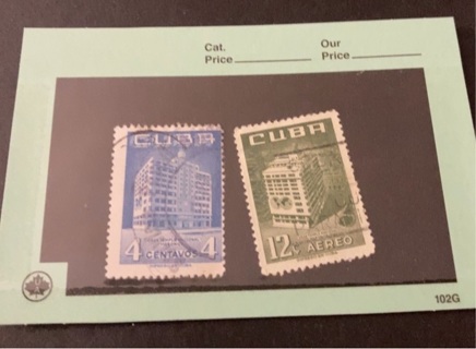 Cuba stamp set 