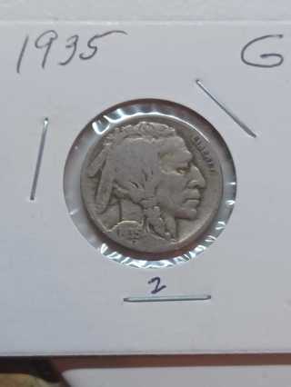 1935 Buffalo Nickel! 35.2