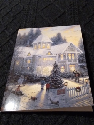 THOMAS KINKADE CARD - Victorian Christmas