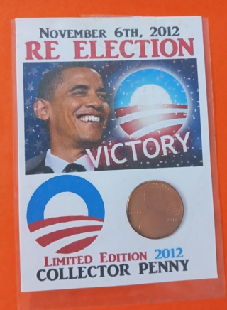 Special Obama Cent still in it's ORIGINAL Packing- See Frame # 1