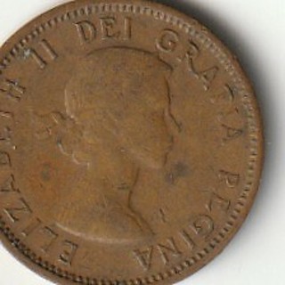 Canada - 1955 1 Cent